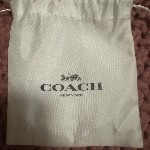 Coach Other Coach Mini Dust Bag White 5x5 Cinch Top Closure Poshmark